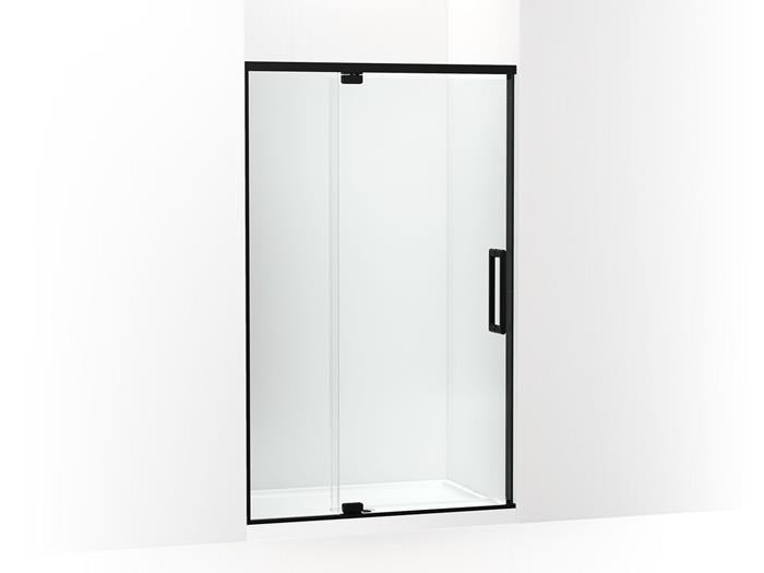 Kohler - Statement 76 Inch H Pivot Shower Door With 5/16 Inch-Thick Glass