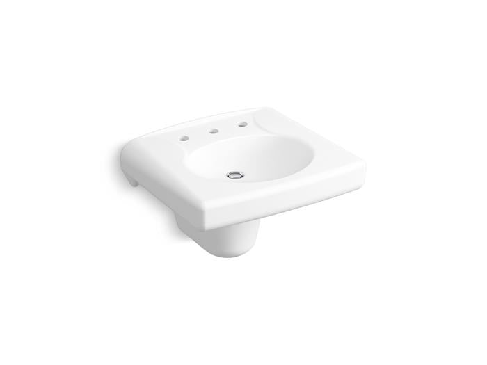 Kohler - Brenham Shroud/Lavatory, 8 Cc, No Overflow