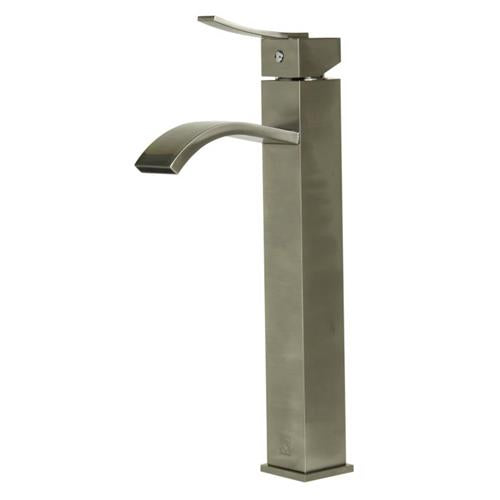 Alfi - Tall Tall Square Body Curved Spout Single Lever Bathroom Faucet