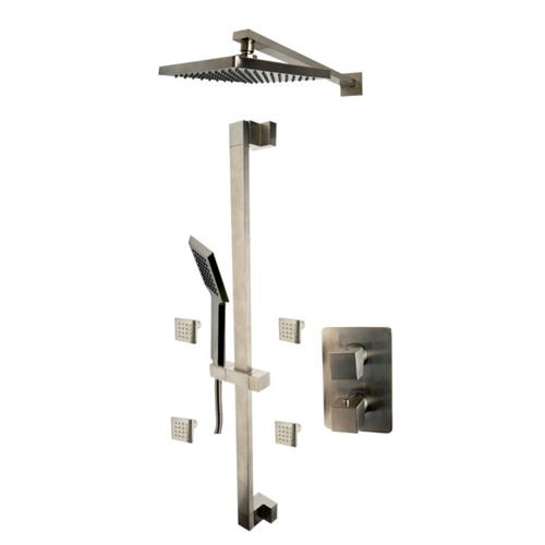 Alfi - 3 Way Thermostatic Shower Set with Body Sprays