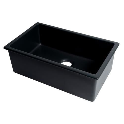 Alfi - 30 Inch White Undermount / Drop In Fireclay Kitchen Sink