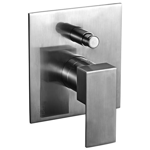 Alfi - Modern Square Pressure Balanced Shower Mixer with Diverter