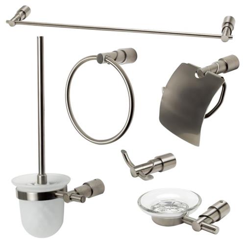 Alfi - 6 Piece Matching Bathroom Accessory Set