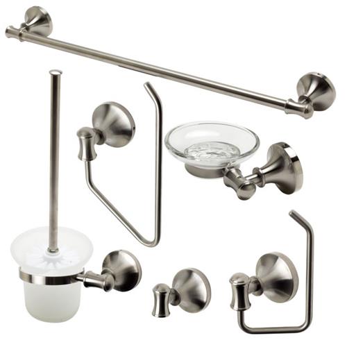 Alfi - 6 Piece Matching Bathroom Accessory Set