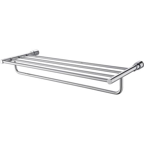 Alfi - Polished Chrome 24 inch Towel Bar & Shelf Bathroom Accessory