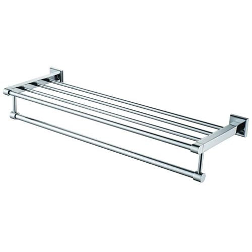 Alfi - Polished Chrome 24 inch Towel Bar & Shelf Bathroom Accessory
