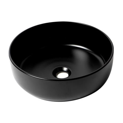 Alfi - 15 Inch Round Above Mount Ceramic Sink