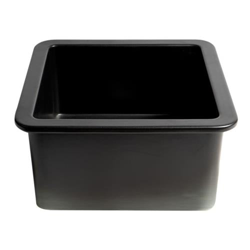 Alfi - Square 18 Inch x 18 Inch Undermount / Drop In Fireclay Prep Sink