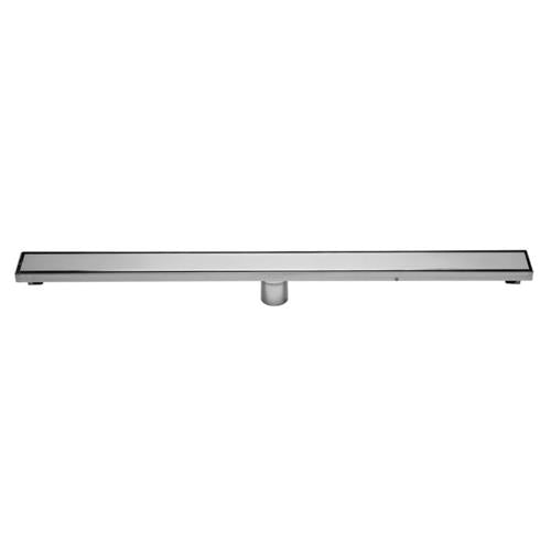 Alfi - 36 Inch Modern Stainless Steel Linear Shower Drain with Solid Cover