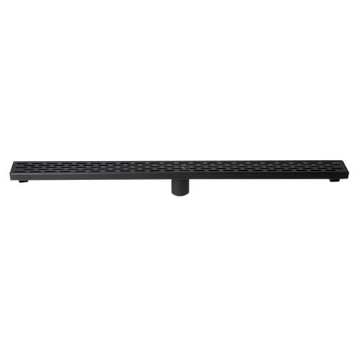 Alfi - 36 Inch Modern Stainless Steel Linear Shower Drain with Groove Holes