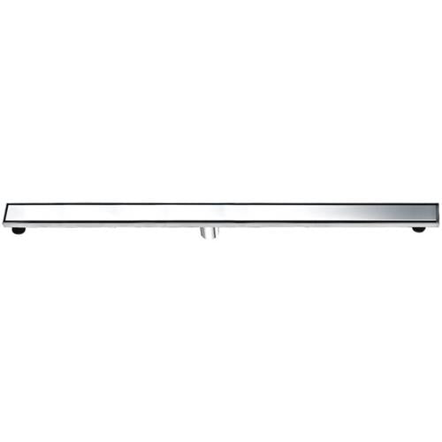 Alfi - 47 Inch Linear Shower Drain with Solid Cover