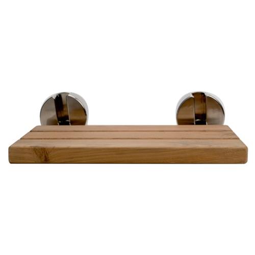 Alfi - 16 Inch Folding Teak Wood Shower Seat Bench