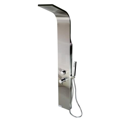 Alfi - Modern Stainless Steel Shower Panel with 2 Body Sprays
