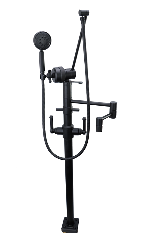 Waterstone - Argonaut Freestanding Tub Filler W/ Hand Shower