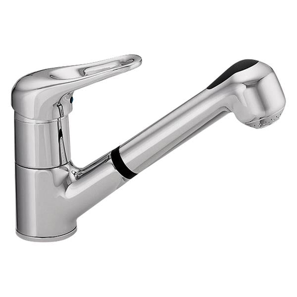 Hamat - Allegro Dual Function Pull Out Kitchen Faucet in Polished Chrome