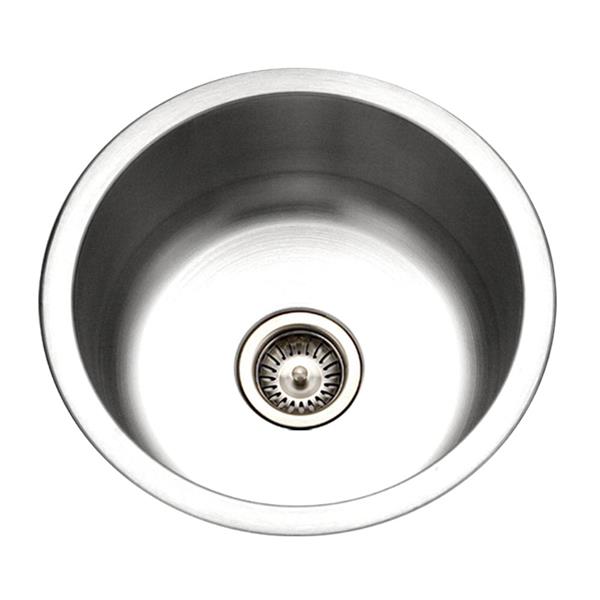 Hamat - Aspect 18 Inch Undermount Round Bar/Prep Sink