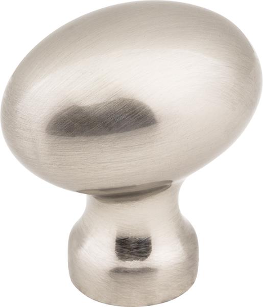 Jeffrey Alexander - 1-3/16 Inch Overall Length Football Bordeaux Cabinet Knob