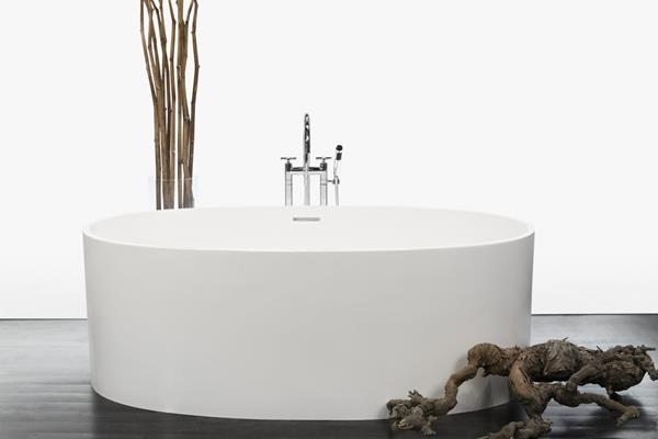 Wetstyle - BE 66 X 34 X 22 Freestanding Bathtub - Left