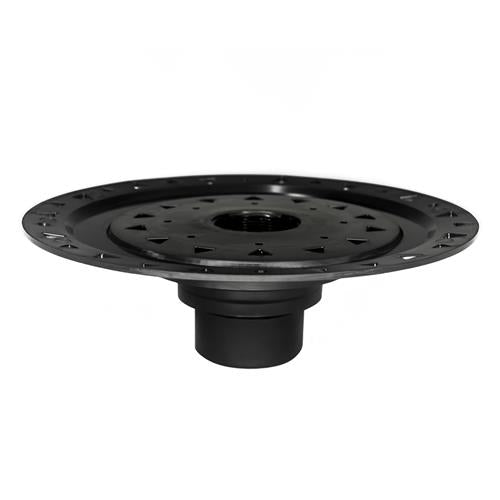 Infinity Drain - Bonded Flange ABS Drain 2 Inch Throat, 2 Inch, 3 Inch, and 4 Inch Outlet