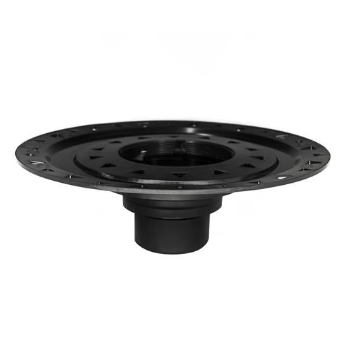 Infinity Drain - Bonded Flange ABS Drain 4 Inch Throat, 2 Inch, 3 Inch, and 4 Inch Outlet