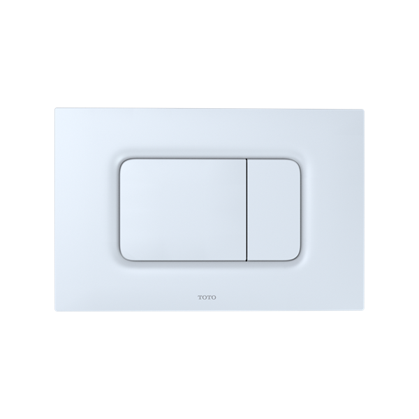 Toto - Dual Flush Rectangle Push Button Plate For Select Duofit In-Wall Tank Unit