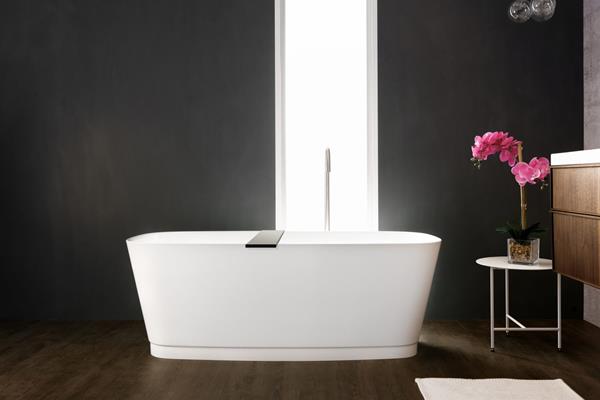 Wetstyle - Straight 58 15/16 X 27 15/16 X 21 1/16 Freestanding Bathtub