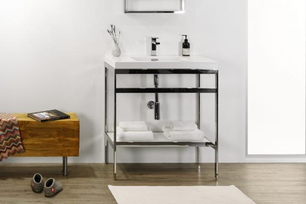 Wetstyle - "C Metro " Stainless Steel Console