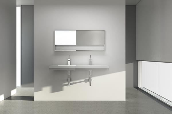 Wetstyle - "C" Mirror 19 H X 46 W
