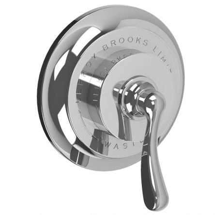 Lefroy Brooks - Black Lever Waste & Overflow Trim
