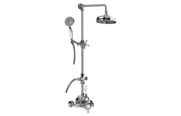 Graff - Adley Exposed Thermostatic Shower System w/Handshower (Rough and Trim)