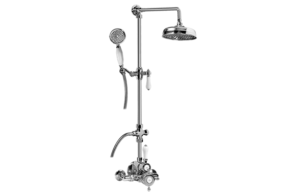 Graff - Adley Exposed Thermostatic Shower System w/Handshower (Rough and Trim)