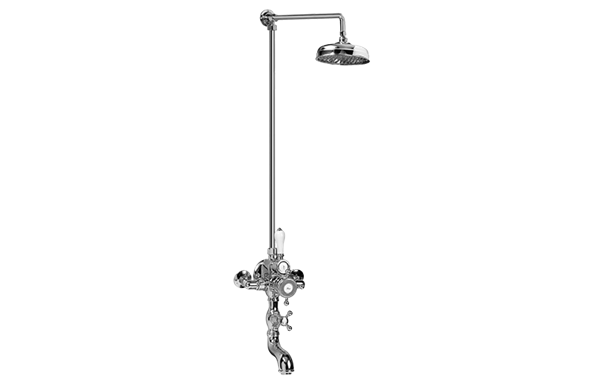 Graff - Adley Exposed Thermostatic Tub and Shower System (Rough and Trim)