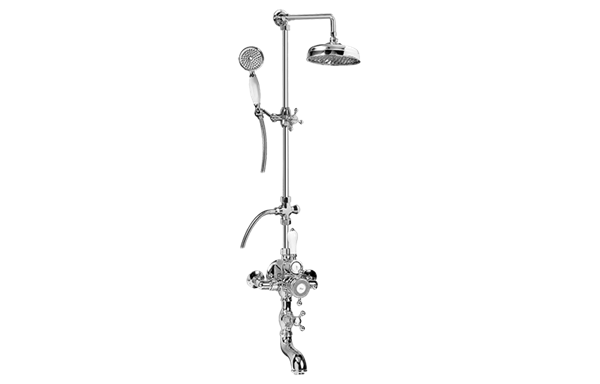 Graff - Adley Exposed Thermostatic Tub and Shower System w/Handshower (Rough and Trim)