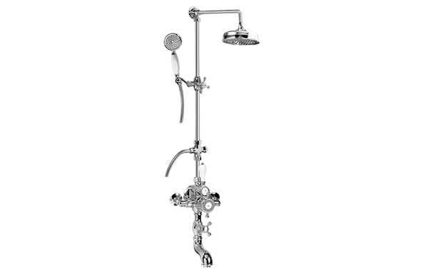 Graff - Adley Exposed Thermostatic Tub and Shower System w/Handshower (Rough and Trim)