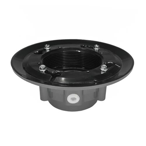 Infinity Drain - Clamp Down Drain ABS 4 Inch Throat, 3 Inch Outlet