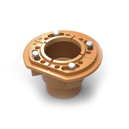 Infinity Drain - Hot Mop Compact Clamp Down Drain Cast Iron