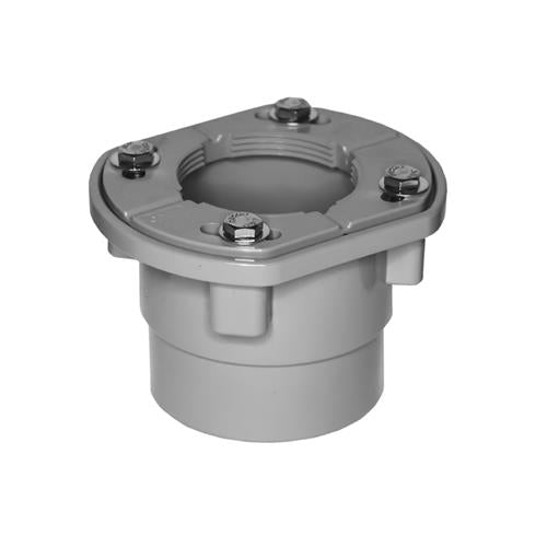 Infinity Drain - Clamp Down Drain PVC 2 Inch Throat, 2 Inch Outlet