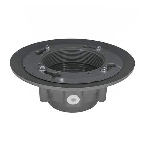 Infinity Drain - Clamp Down Drain PVC 4 Inch Throat, 3 Inch Outlet