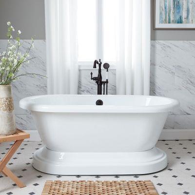 Maidstone - Claridge Acrylic Double Ended Pedestal Tub