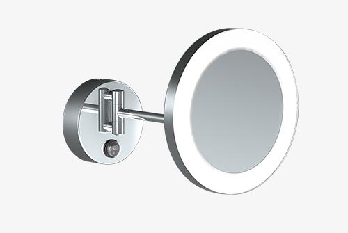 ★★senasan.★★ Sonia - Magnifying Mirror 1 Arm (X3) Led Chrome – PlumbTile