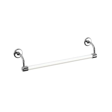 Lefroy Brooks - Classic White 20 Inch Large Bore Towel Bar
