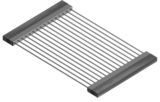 Stone Forest - Stainless Drying Rack With Walnut Edging For Workstation Sinks