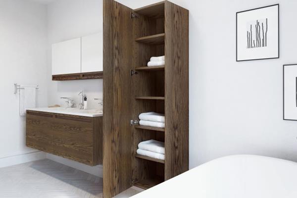 Wetstyle - Element Rafine - Linen Cabinet 16 X 66