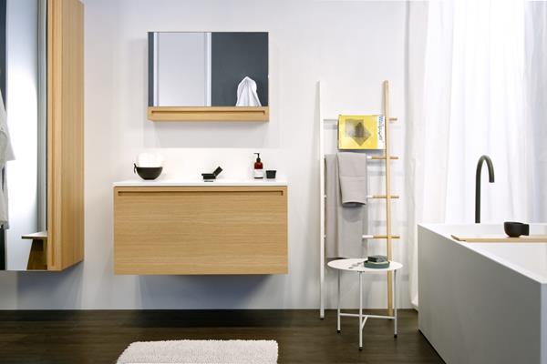 Wetstyle - Element Rafine - Lift-Up Mirrored Cabinet 30 X 21 3/4 X 6