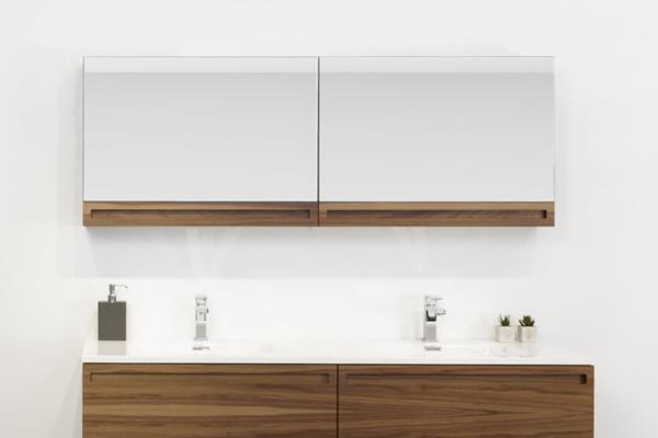 Wetstyle - Element Rafine - Lift-Up Mirrored Cabinet 60 X 21 3/4 X 6