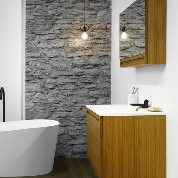 Wetstyle - Element Rafine - Vanity Wall-Mount 30 X 22 - 2 Drawers, Horse Shoe Drawers