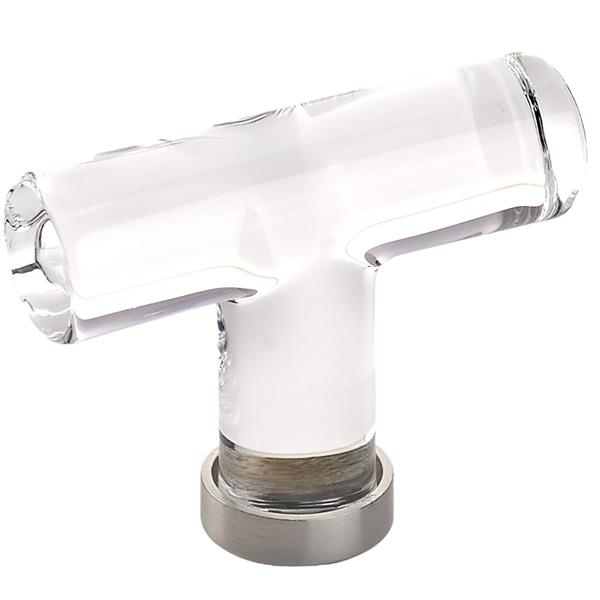 Emtek - Glass T Knob, 2-1/8 Inch