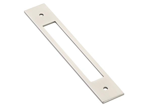 Emtek - Modern Backplate For Cabinet Pull, 5 Inch C-C