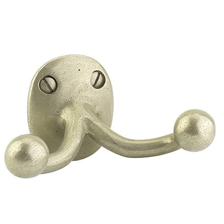 Emtek - Sandcast Bronze Double Hook W/ Plate