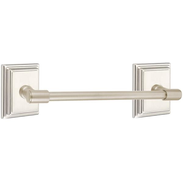 Emtek - Transitional Brass Towel Bar, 18 Inch